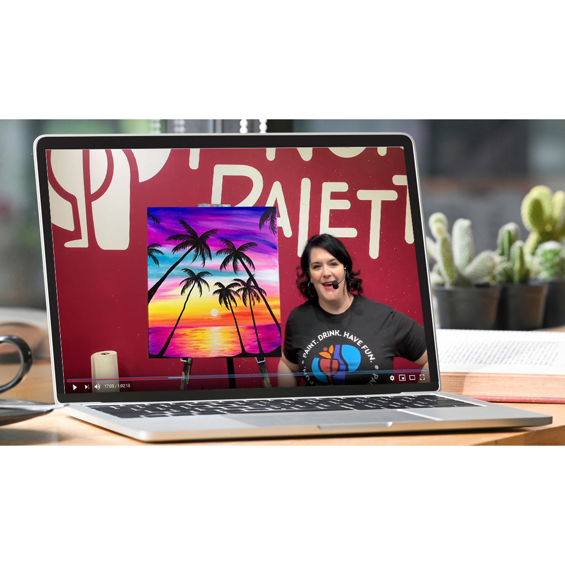 All Ages Paint On Demand Virtual Take Home Art Kits